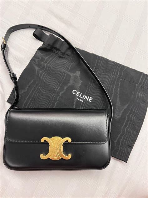 celine triomphe 8|Celine shoulder bag triomphe.